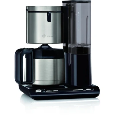 Afbeelding van Bosch Tka8A683 Styline Koffiezetapparaat + Thermoskan Rvs/Zwart