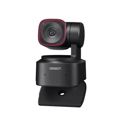 Afbeelding van OBSBOT Tiny 2 Lite 4K Webcam voor PC, PTZ Streaming met 1/2&quot; Sensor, AI Tracking, Gebarenbediening, 60 FPS, HDR, Ruisonderdrukkende Microfoons, Werkt Vergaderingen, Videogesprekken
