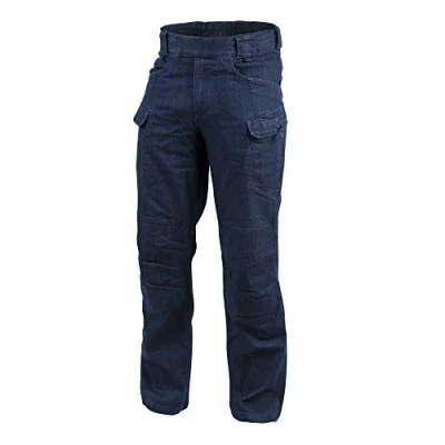 Afbeelding van Helikon Tex Unisex Rechte Sp utl pr, mens, Denim Stretch Navy Blauw, W30 L36