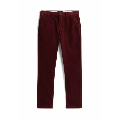 Afbeelding van Tommy Hilfiger Denton PD Chino, Heren, Maat: 33x30, Oxblood