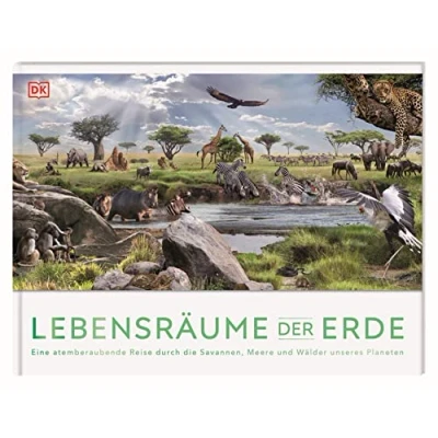 Afbeelding van Lebensräume der Erde: Eine atemberaubende Reise durch die Savannen, Meere und Wälder unseres Planeten. Mit eindrucksvollen Panorama Bildern in 3 D. Für Kinder ab 8 Jahren