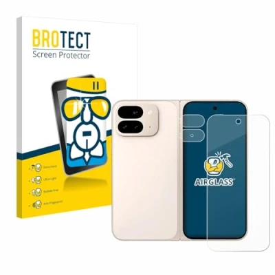 Afbeelding van BROTECT Glas Screen Protector voor Google Pixel 9 Pro Fold (Voor+Camera) Schermbeschermer [9H Hardheid, Beschermglas Folie niet Gehard Glas]