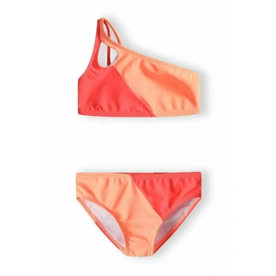 Afbeelding van Minoti SET Bikini voor kinderen, Maat: 110 116cm, Apricot pink
