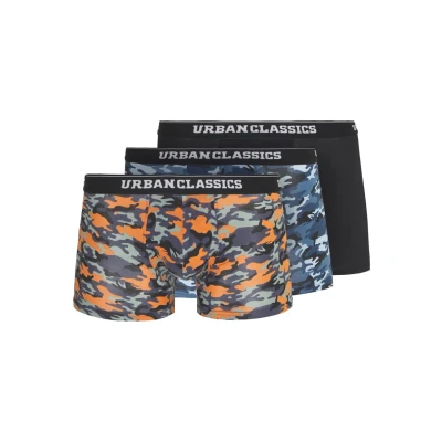 Afbeelding van Urban Classics 3 PACK Onderbroeken, Heren, Maat: Large, Blue/ orange/black