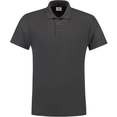 Afbeelding van Tricorp Poloshirt Casual 201003 180gr Donkergrijs Maat XL