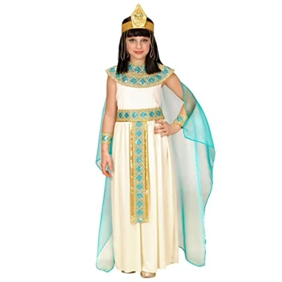 Afbeelding van Widmann Cleopatra Kinderkostuum, jurk, Egyptische koningin, carnavalskostuum, carnaval