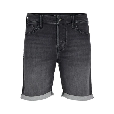 Afbeelding van JACK&amp;JONES PLUS JJIRICK JJICON I.K. Shorts SQ 062 SN PLS, zwart denim, 46