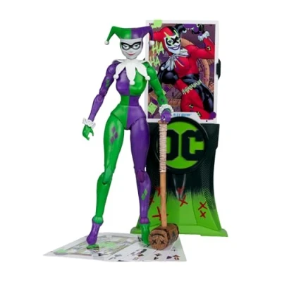 Afbeelding van DC Multiverse Action Figure Harley Quinn (DC Classic) Jokerized (Gold Label) 18 cm