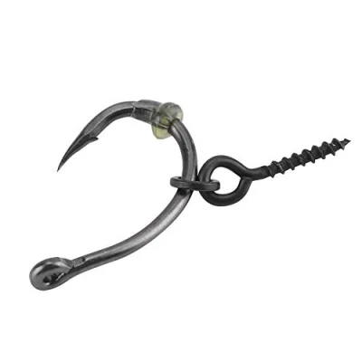 Afbeelding van 30 stks/set Ronnie Rigs, Karpervissen Rig Haak Aas Stoppers Schroeven Terminal Tackle