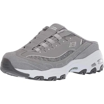 Afbeelding van Skechers Sport D&#039;Lites Slip On Mule Sneaker voor dames, Zwart/Wit, 38.5 EU
