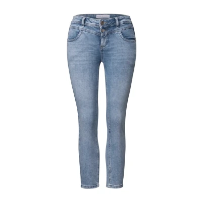 Afbeelding van Street One Slim fit jeans, Dames, Maat: 26x26, Blau