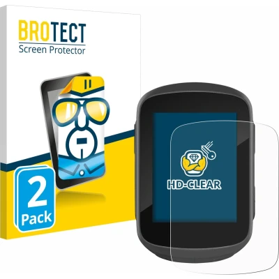 Afbeelding van BROTECT (2 Stuks) Schermbeschermer voor Garmin Edge 130 Plus Screen Protector Transparant