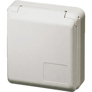 Afbeelding van Inbouwcontactdoos 32a 5p 6h 400v ip44 cepex alpine wit 4263