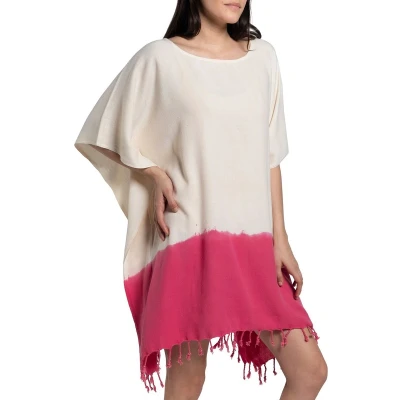 Afbeelding van Dip Dye Strandtuniek Fuchsia van Lalay
