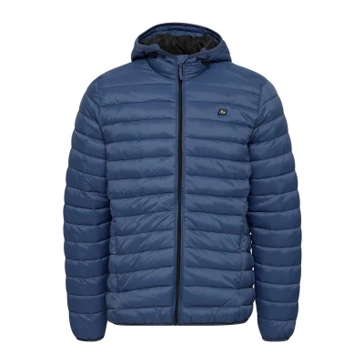 Afbeelding van Blend gewatteerde jas RomseyBH Hood ensign blue