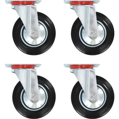 Afbeelding van vidaXL 12 st Zwenkwielen 160 mm