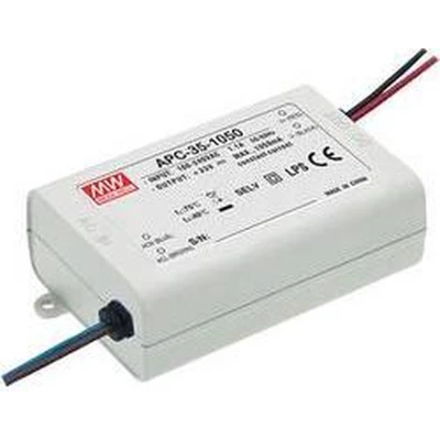 Afbeelding van Mean Well APC 35 700 LED driver Constante stroomsterkte W 0.7 A 15 50 V/DC Niet dimbaar, Overbelastingsbescherming 1 stuk(s)