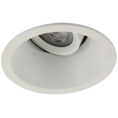 Afbeelding van Platte inbouwspot Dagfin Verdiept Wit Extra Warm Dimbaar 3.8W RTM Lighting LED