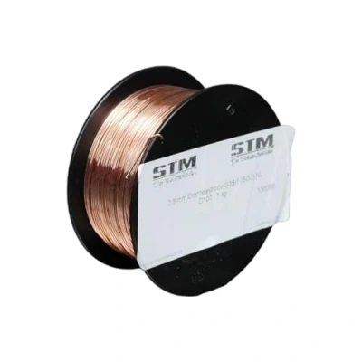 Afbeelding van Veiligheidsgas lasdraad staaldraad SG2 0,8 mm CO2 G3Si1 MIG/MAG 0,5 5 kg D100 D200 (D100 1,0 kg)