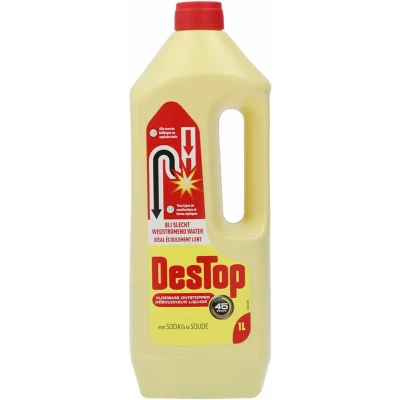 Afbeelding van 6x DesTop Vloeibare Afvoerontstopper 1L