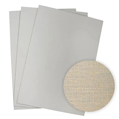 Afbeelding van Artway Traditionele Lino A4 Vellen Ideaal voor Afdrukken/Lino Printen Pak van 3 Grijs