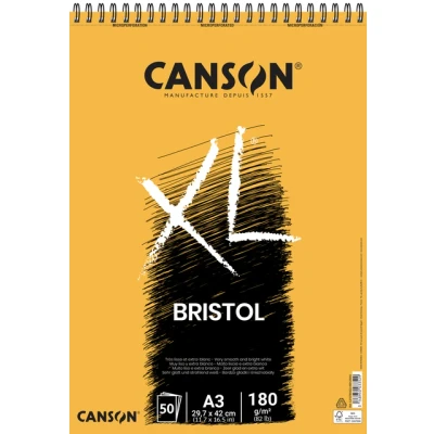 Afbeelding van Tekenblok Canson XL Bristol A3 50v 180gr