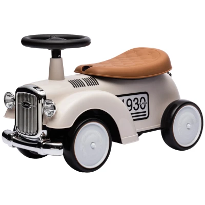 Afbeelding van Eco Toys Retro Wit Loopauto 665