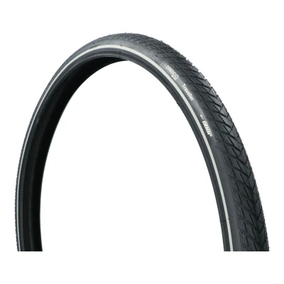 Afbeelding van Dresco Anti Lek Buitenband Traveller 28 x 1.60 (42 622) Reflectie Zwart