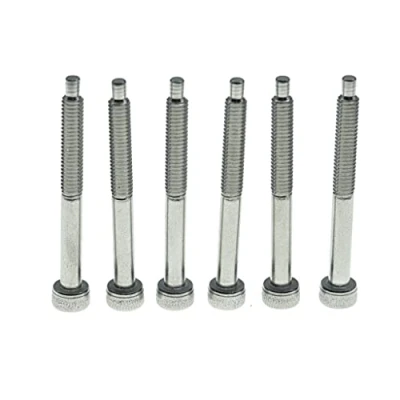 Afbeelding van KAISH Rvs Tremolo Bridge Zadel Montage Schroeven Gitaar Vergrendeling Moer en String Lock voor Floyd Rose