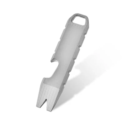 Afbeelding van Pry Bar, TC4 Titanium Pocket Tools met Flesopener Functie voor Outdoor Camping