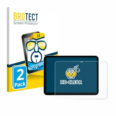 Afbeelding van BROTECT Screenprotector voor Apple iPad 11&quot; 2025 (11. Gen.) Folie Beschermfolie transparant (2 Stuks)