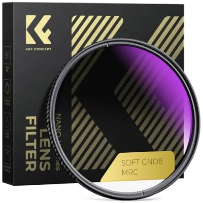 Afbeelding van K&amp;F Concept 49mm Zachte GND8 Lens Filter Gegradeerde ND Gradiënt Neutrale Dichtheid voor Camera (Nano X Serie)