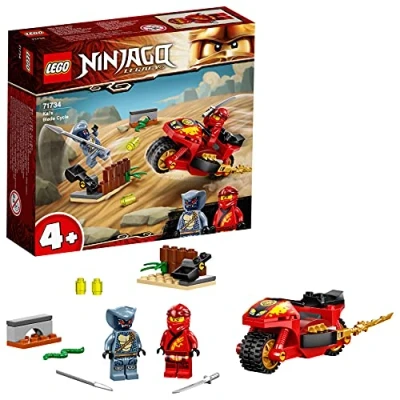 Afbeelding van LEGO 71734 NINJAGO Kai&quot;;s motorfiets speelgoed en minifiguur voor kinderen vanaf 4 jaar