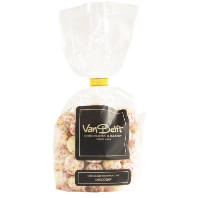 Afbeelding van Van Delft Disco Dip Kruidnoten 225gr Chocolade pepernoten