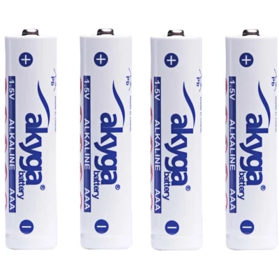 Afbeelding van Akyga AAA LR03 AA batterij (penlite) Alkaline 1300 mAh 1.5 V 4 stuk(s)