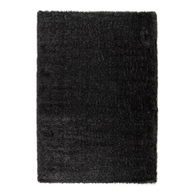 Afbeelding van Interieur05 Hoogpolig vloerkleed Fender Antraciet/zwart 240 x 330cm
