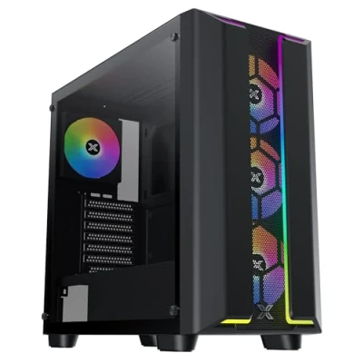 Afbeelding van Xigmatek Gaming Y Pro Midi tower behuizing Zwart Zijvenster