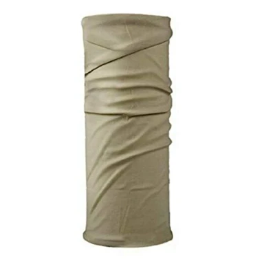 Afbeelding van Unisex naadloze multifunctionele hoofddeksels Bandana sjaal elastische buis Magische hoofdband Gaiter Balaclava Snood gezichtsmasker UV residentie (Khaki)