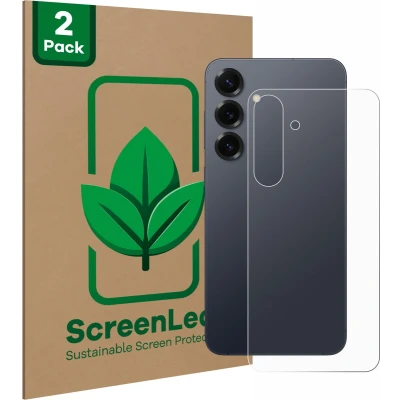 Afbeelding van ScreenLeaf Screenprotector voor Samsung Galaxy S25 Plus (Achterkant) Duurzame schermbescherming Folie Beschermfolie transparant (2 Stuks)