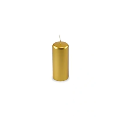 Afbeelding van Cereria di Giorgio risthÃ stompkaarsen, was, goud, 6 x 15 cm, stuks