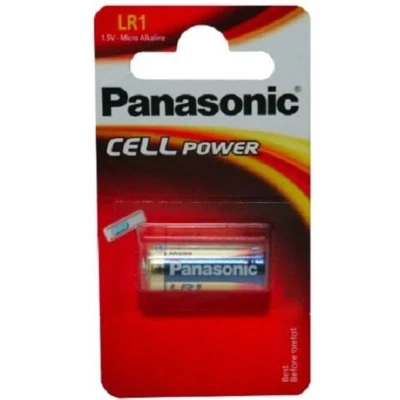 Afbeelding van Panasonic LR1 Batterij LR1L/1BE 1stuk(s) 1.5V 0.9Ah 5019068592551