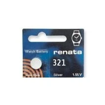 Afbeelding van Renata 321, SR616SW, 1,55 V knoopcel/klokbatterij, zilveroxide, kwikvrij