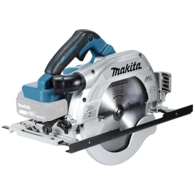 Afbeelding van Makita DHS900ZU 2x18 V Cirkelzaag 235 mm zonder accu&#039;s en lader, met aws zender, in doos