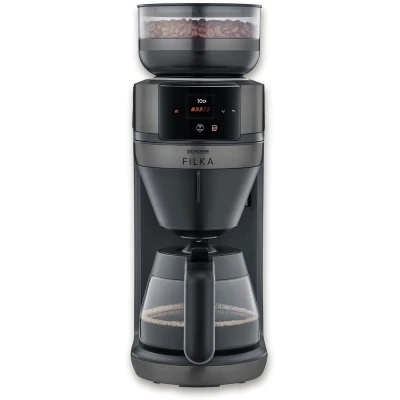 Afbeelding van Severin Koffiezetapparaat met bonenmaler KA 4854 Filterkoffie volautomaat FILKA 2.0 Glas