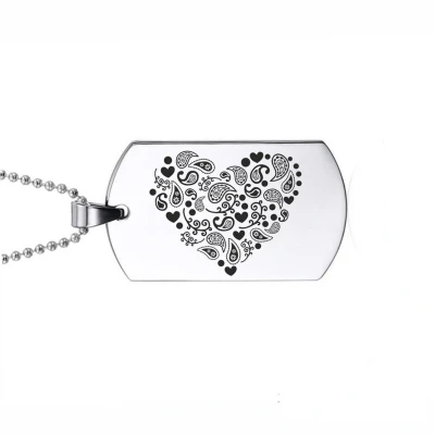 Afbeelding van Ketting RVS Hart