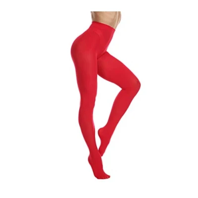 Afbeelding van Frola Nur die damespanty, 80 denier, ondoorzichtig, microvezel, zachte rood, S M