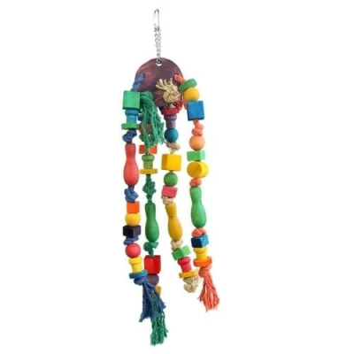 Afbeelding van Keddoc Vogelspeelgoed Coco Legs 40x20x15 cm Multi Color