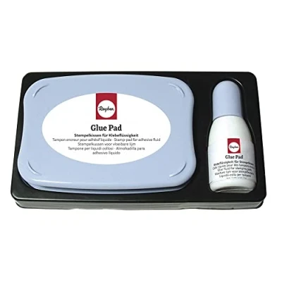 Afbeelding van RAYHER 3332100 lijm pad, zuurvrij met 15 ml navulflesjes