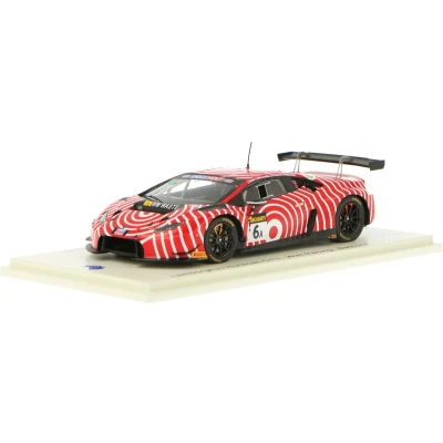 Afbeelding van De 1:43 Diecast modelauto van Lamborghini Huracan LP620 4 GT3 Team Wall Racing #6 12H Bathurst 2019.De coureurs waren A. Deitz / J. Westwood C. McConville en T.D. Alberto.Dit model is beperkt met 300ocs. fabrikant het schaalmod