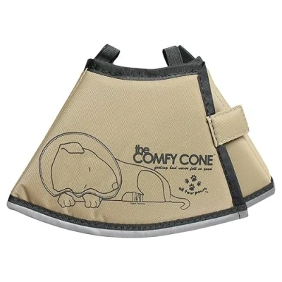 Afbeelding van Comfy Cone Hondenkraag 14 Cm Nylon/foam Kaki Maat S